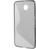 S Shape TPU Shell Case for Motorola Nexus 6 XT1100 XT1103 - Grey