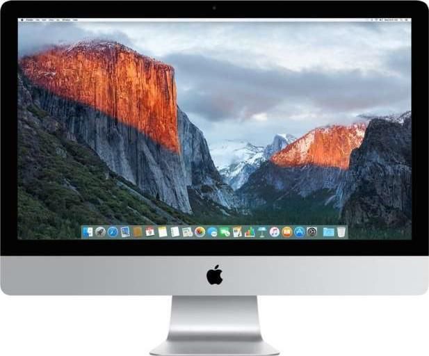 Apple iMac MK462LL/A 27-Inch Retina 5K Desktop (3.2 GHz Intel Core i5, 8GB DDR3, 1TB, Mac OS X), Silver