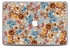 Autumn Flowers Skin Cover For Macbook Pro Touch Bar 15 2015 Multicolour