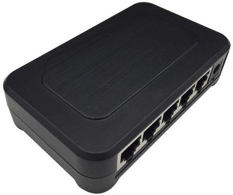 Black 5 Ports 10100 Ethernet Network Switch Hub 5 5-Multi