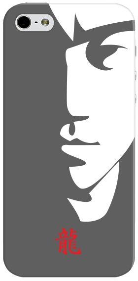 Stylizedd Slim Snap case cover Gloss Finish for Apple iPhone SE / 5 / 5S - Tibute - Bruce Lee - Gray