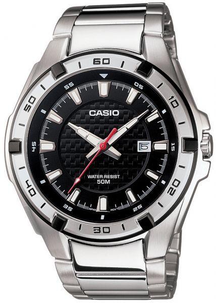 Casio Men's Casual Black Dial Analog Quartz Stainless Steel Band Watch [MTP-1306D-1A]
