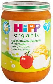 Hipp Organic Spaghetti With Tomatoes And Mozzarella 190 g
