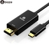 Generic USB C HDMI Cable Type C to HDMI Thunderbolt 3 for MacBook Samsung Galaxy S9/S8 for Huawei Mate 10 Pro USB-C HDMI Adapter DNSHOP