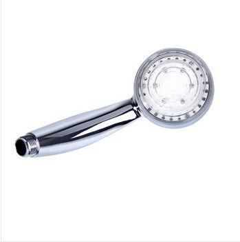 RGB 7 Color Changing LED Shower Head Sprinkler Automatic Control GH8474