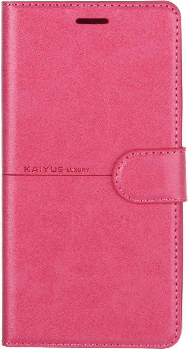 Kaiyue Flip Cover For Sony Xperia XA, Pink