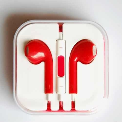 RED EarPods Handfree for iPhone 5 and other iPhone's and Mobile Phones