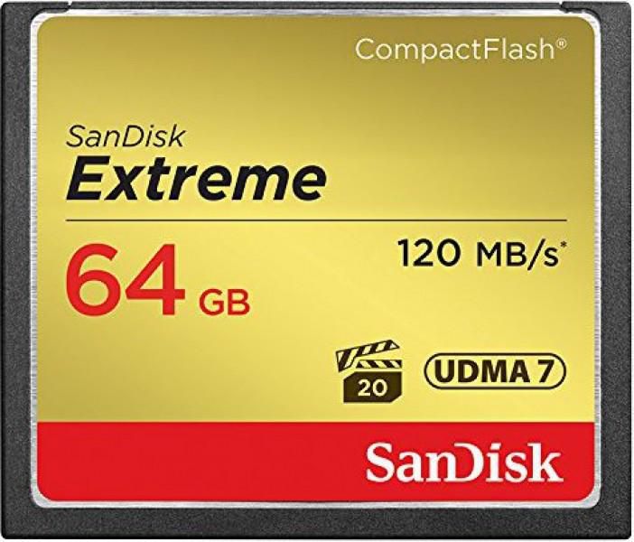 Sandisk SDCFXSB064GG46 Extreme Compact Flash 64GB