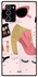 Fashion Accessories Printed Case Cover For Samsung Galaxy Note20 Ultra Pink/Gold/Black