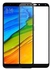 Tempered Glass Full Cover Screen Protector for Xiaomi Redmi 5 Plus - BLACK