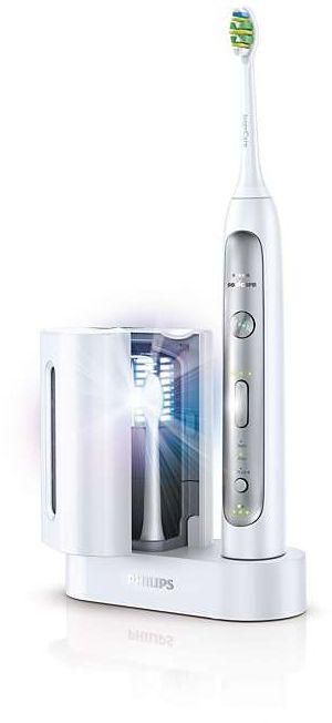 Philips Sonicare FlexCare Platinum Rechargeable Toothbrush with Sanitizer - HX9172/10