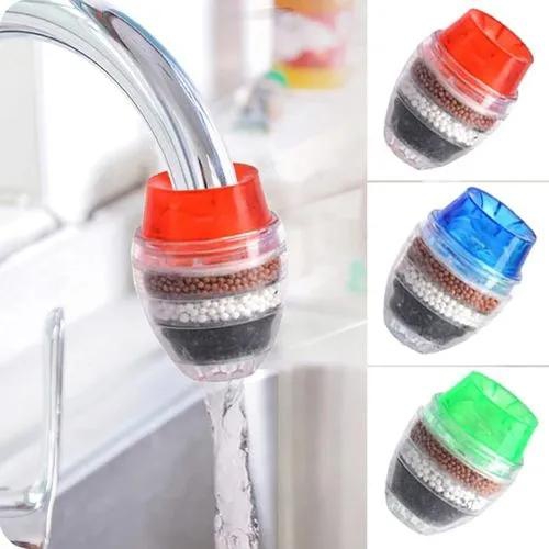 Generic Kitchen Faucet Tap 5 Layers Activated Carbon Water Filter PurifierAll plastic construction, ensuring durability and longevity. Easy to install, suitable for all water tap w