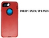 Protective Hard Case Cover For Apple IPhone 7/8 Plus 3 - Layers – Red