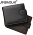 Fashion leather men's wallet zipper wallet leather famous brand high quality men's wallet wallet