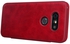 Nillkin Qin leather Sview Case For LG G5 red