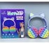 KR-6500 Cat Ear Wireless On-Ear Headphones with LED Light and HD Calling Multicolour