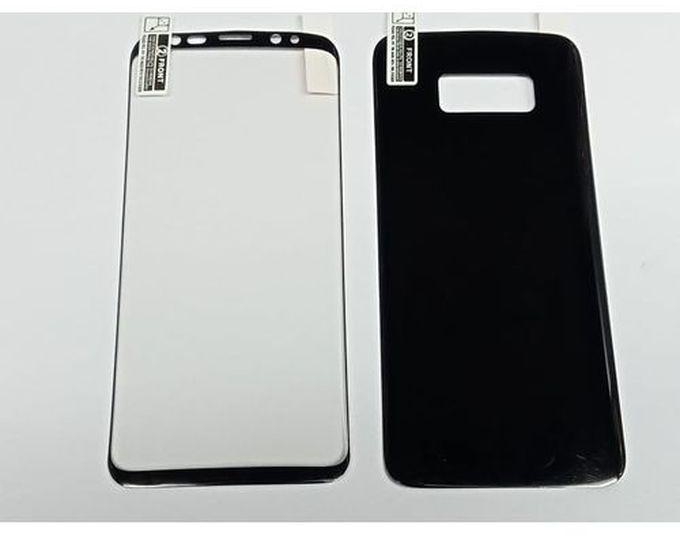 Front and Back Gelatin Screen 360 For Samsung Galaxy S8 - Clear