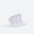 Solo Socks - Set Of (3) Pieces - For Men - Ankel - White