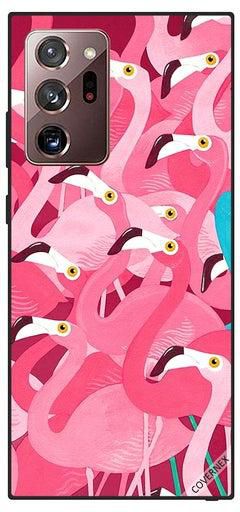 Protective Case Cover For Samsung Galaxy Note20 Ultra Flamingo