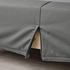 LYNGÖR Slatted mattress base - dark grey 90x200 cm