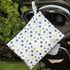 Single-Layer Zipper Baby Stroller Waterproof Diaper Hanging Bag