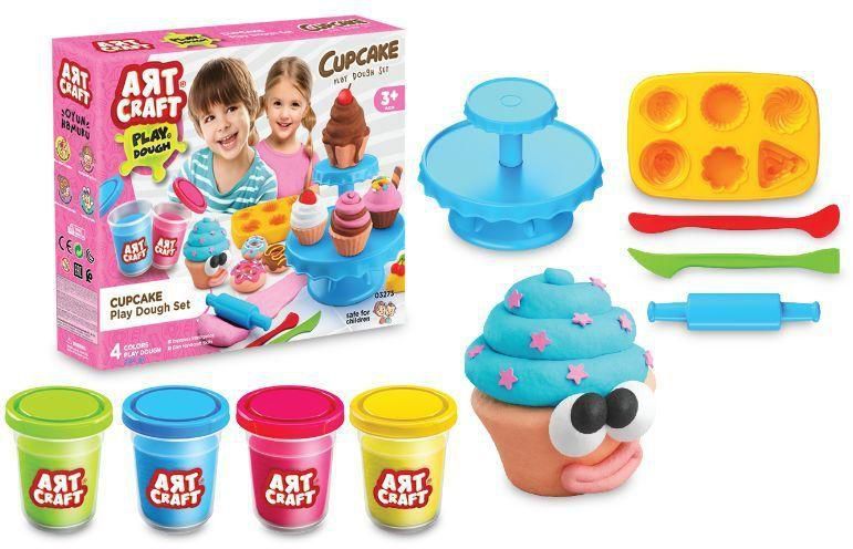 Dede - Art Craft Cupcake Dough Set- Babystore.ae