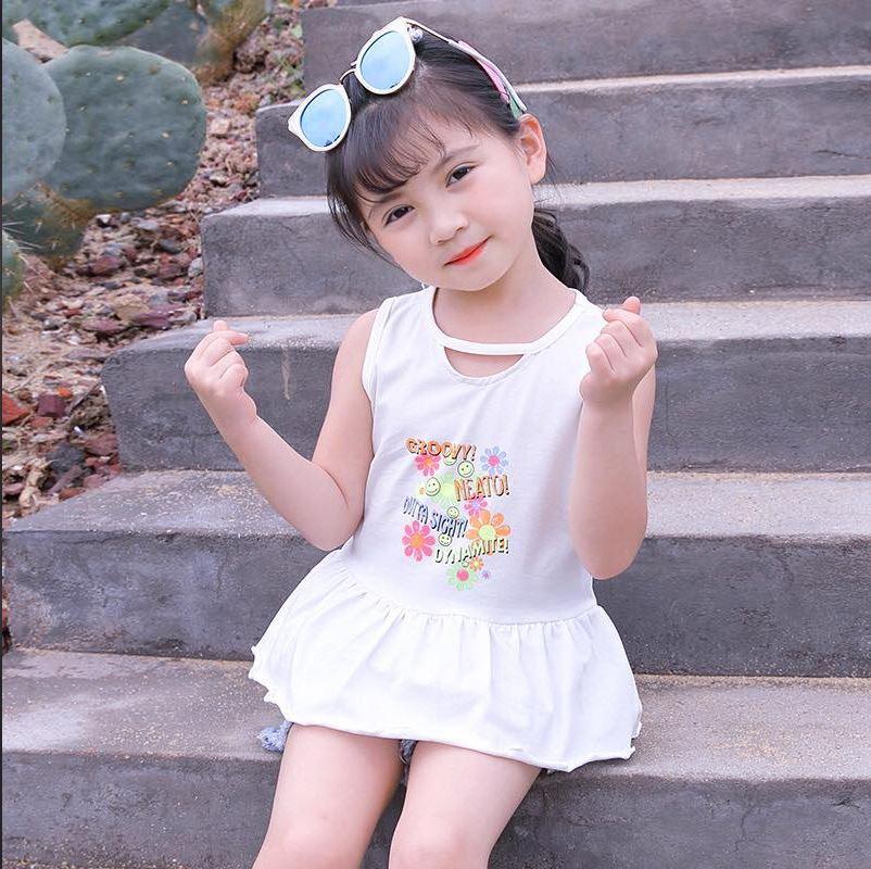 Girls Top Unicorn Strawberry Flower Casual Top 2-8Y - 6 Sizes (4 Colors)