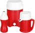 Get Tank Ice Tank Set, 3 Pieces - Red White with best offers | Raneen.com
