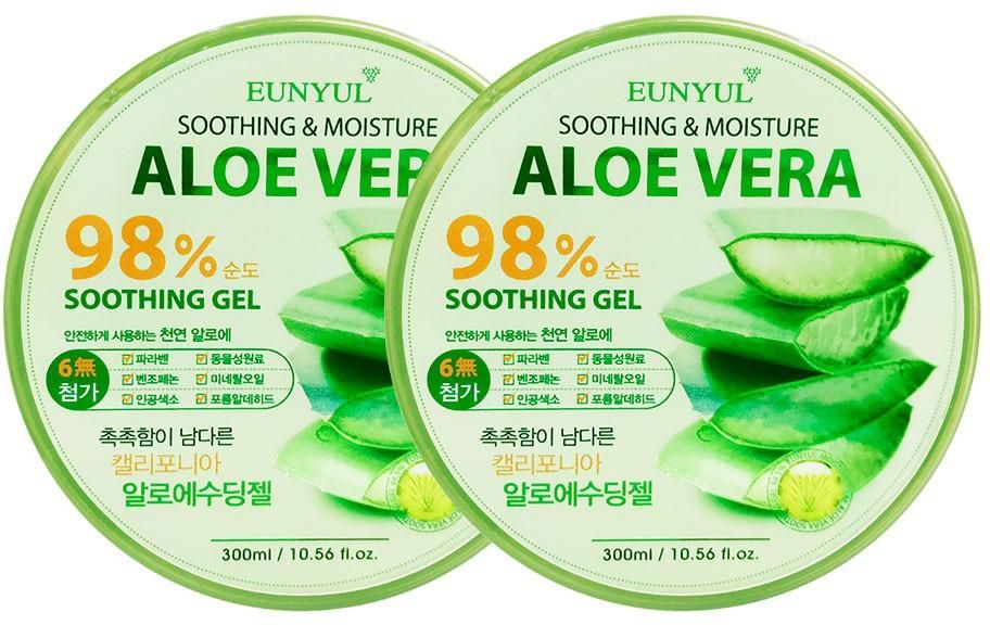 Eunyul Aloe Vera 100% Now 98% Soothing Gel 300ml Authentic With Proof From Korea