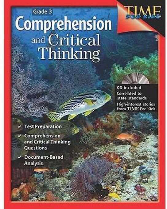 Comprehension And Critical Thinking, Grade 3 W/CD