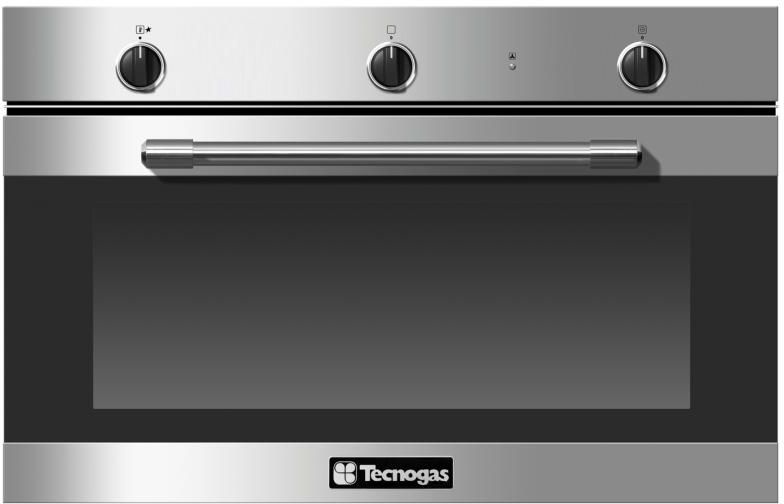 Tecnogas Built-In Gas Oven 90 cm With Electr Grill Stainless FN3K96G2X