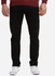 Andora Slim Fit Cotton Pants - Black