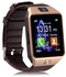 Bluetooth Smart Watch With SIM Card And 2.0m Cam - Brown