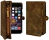Leather Credit Card and Wallet Case for iPhone 6 Plus/ 6S Plus - Brown