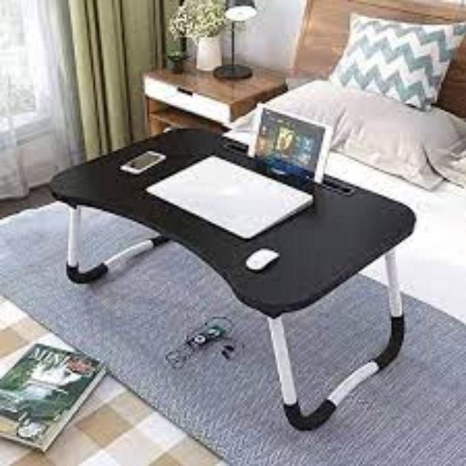 Wooden Laptop Table-black