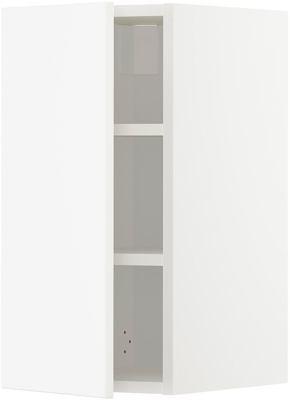 METOD خزانة حائط مع أرفف - أبيض/Veddinge أبيض ‎30x60 سم‏