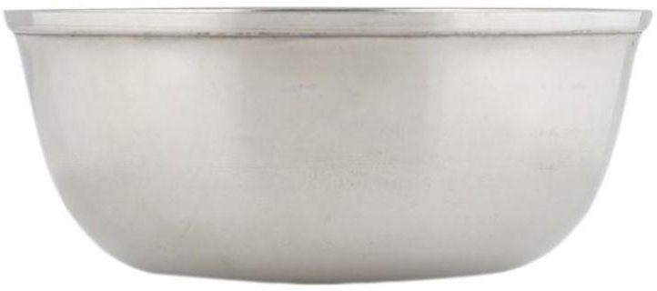 Stainless Steel Regular Bowl Silver 10 centimeter