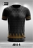 Sublimation Round Neck Short Sleeve Tshirt 10 Sizes A015 (As Picture)