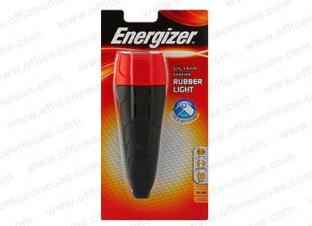Energizer Rubber Ultra Grip Rubber Light, Torch 2AA