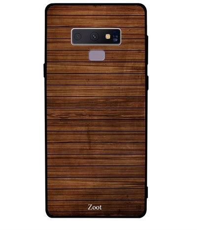 Protective Case Cover For Samsung Galaxy Note9 Lined Wooden Pattern