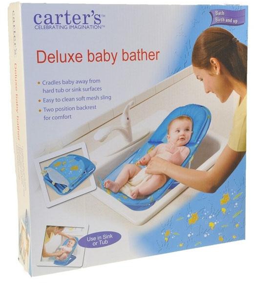 Kids Carter's Deluxe Baby Bather (Blue)