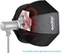 Godox SB-UE 80cm / 31.5in Portable Octagonal Umbrella Softbox with Bowens Mount for Speedlite,D2871