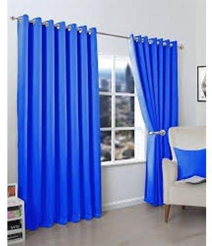 Generic LIGHT BLUE Curtain (4M)(2Panels,each2M)+FREE SHEER