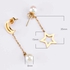 Aiwanto Star and Moon Earring Fashion Jewelry Gift Earring