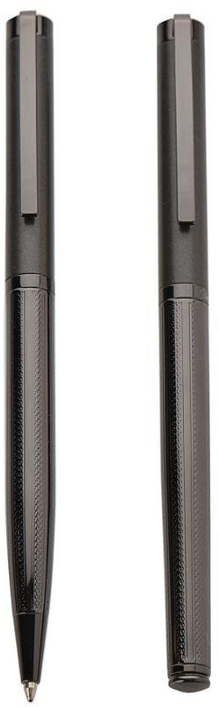 Stratton ST2045 Ballpoint And Rollerball Pen Set – Black