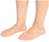 Moisturizing silicone sock, silicone moisturizing socks for women and men foot, non-slip silicone socks, anti-split moisturizing socks, protect foot care tools, 2pcs(M-meat)