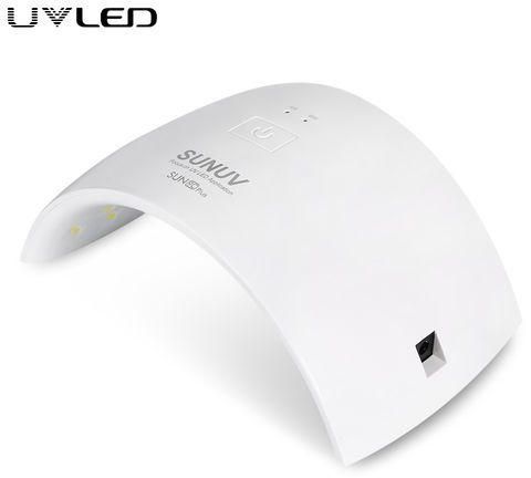 Uvled SUN9C PLUS 36W LED / UV Nail Gel Lamp Phototherapy Manicure Tool EU Plug - White