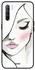 Protective Case Cover For Oppo Reno3 Girl Eyes Close
