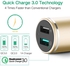 Ugreen USB Car Charger 2 Port Quick Charge 3.0 Car-Charger 4.8A Dual Fast Car Quick Charger for iPhone 6 5 Phone Samsung Xiaomi Gold,