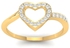 Amore Diamond Ring in 18k Yellow Gold 3